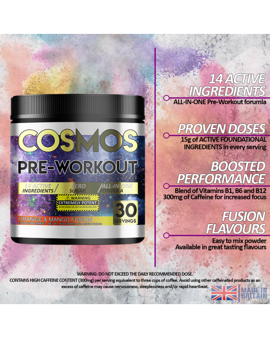 COSMOS PRE-WORKOUT ORANGE & MANGO