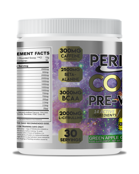 COSMOS PRE-WORKOUT GREEN APPLE GUMMI COSMOS PRE-WORKOUT GREEN APPLE GUMMI