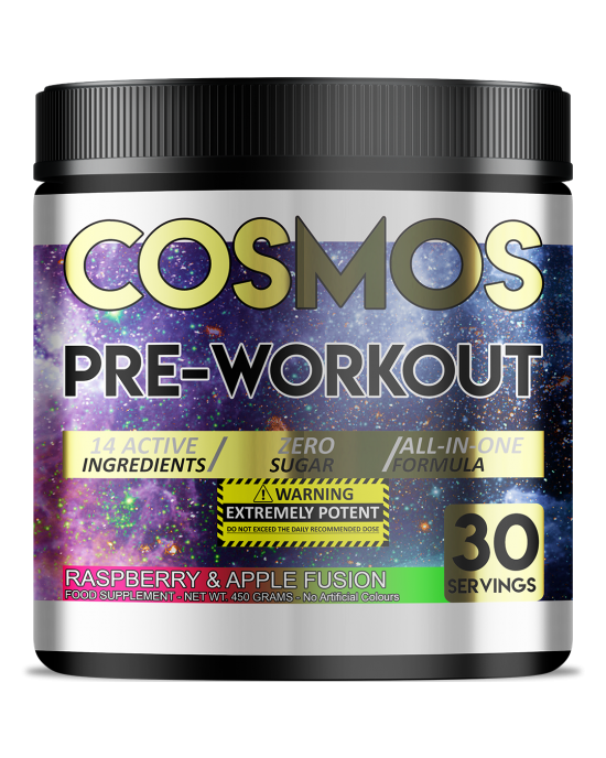 COSMOS PRE-WORKOUT RASPBERRY & APPLE COSMOS PRE-WORKOUT RASPBERRY & APPLE